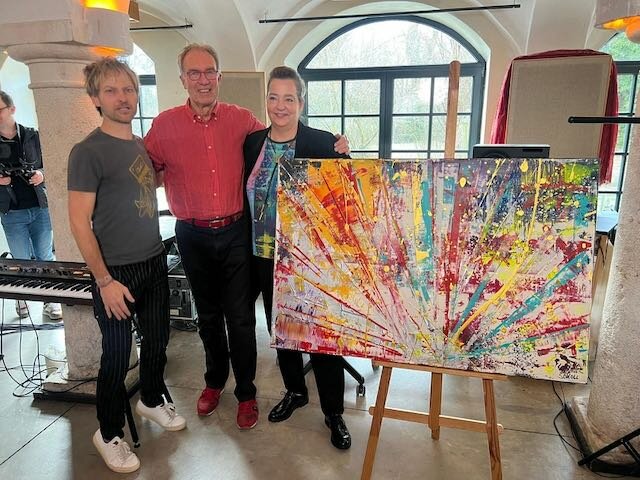 PAINTING OF FAME: Die „Vernissage“ beim MAKING Of des SONG OF FAME, Blog 2